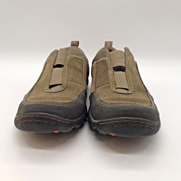 Merrell Move Kangaroo Mocs Women's 7M Brown Nubuck Leather Slip-On Comfy Loafers - Picture 2 of 11